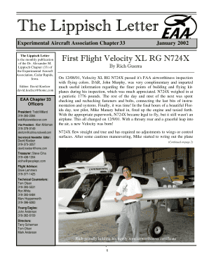 January - EAA Chapter 33 - eaa33