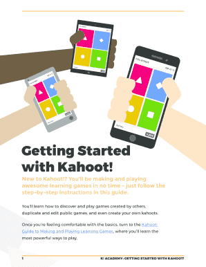 Fillable Online with Kahoot Fax Email Print - pdfFiller