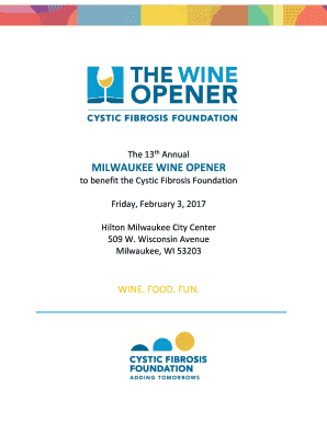 the 13th annual milwaukee wine opener - eventscff