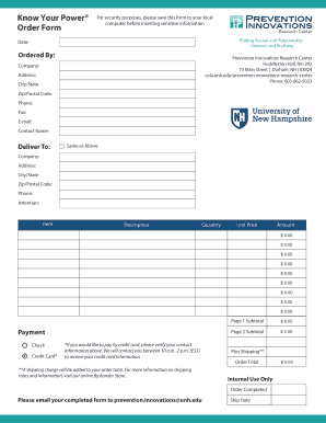 Form preview