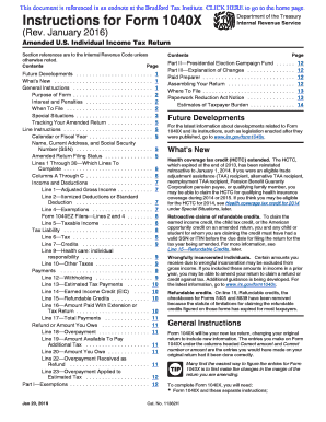 Instructions for Form 1040X - IRS.gov