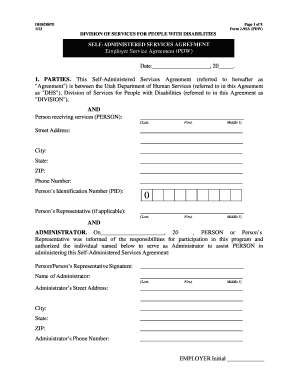 Fillable Online dspd utah Form 2-9SA (PDW) - dspd utah Fax Email Print ...