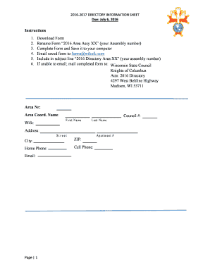 District.docx - kofcknights