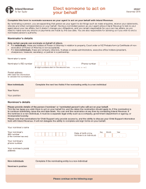 Download the form - Inland Revenue - ird govt