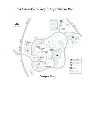 Fillable Online Mhs Molallariv K12 Or Clackamas Community College Campus Map Molalla High School Mhs Molallariv K12 Or Fax Email Print Pdffiller