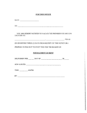 Download Texas Eviction Notice Forms ... - wikiDownload