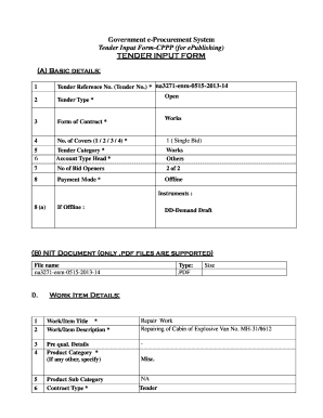 Form preview