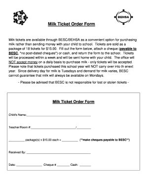 Milk Ticket Order Form - brentwoodelementary.ca