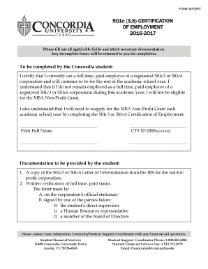 Fillable Online concordia FORM: NPCERT - concordia Fax Email Print ...