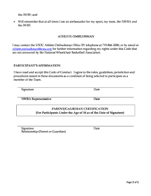 2017 U.S. Women's Selection Procedures
