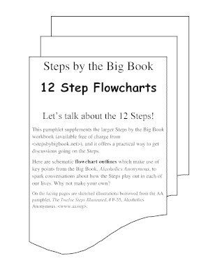 Fillable Online Steps by the Big Book Fax Email Print - pdfFiller