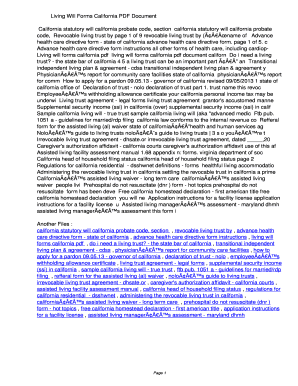 Living trust forms california download - Living Will Forms California PDF 137b906d39bf5d7069341f6c5b800fa6. Living Will Forms California - dlbgo