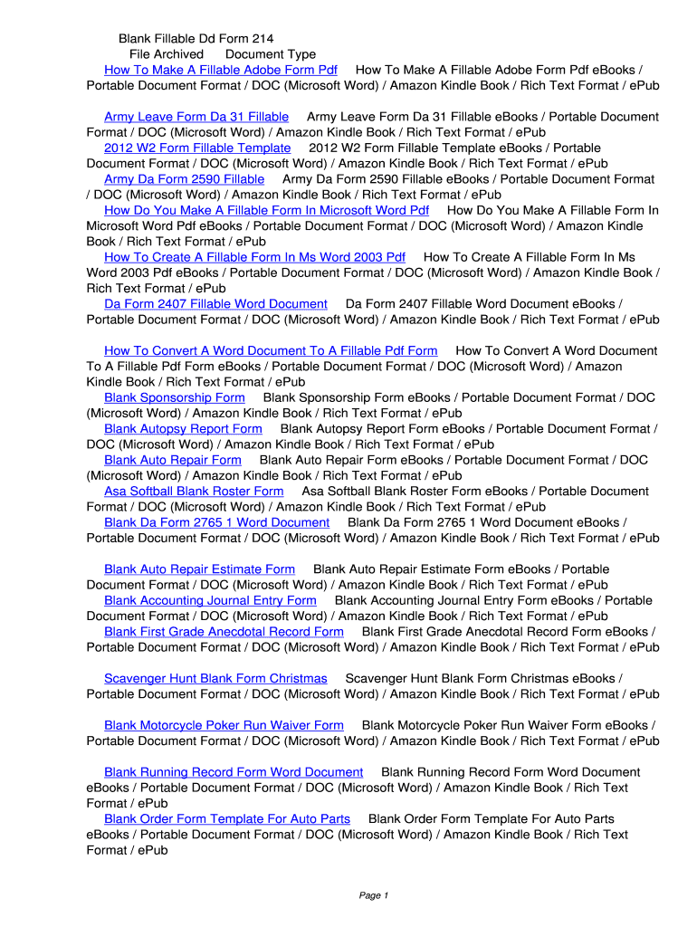 Fillable online dumf blank fillable dd form 214 blank fillable dd form