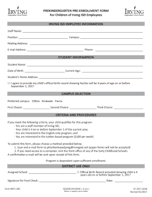 Form preview