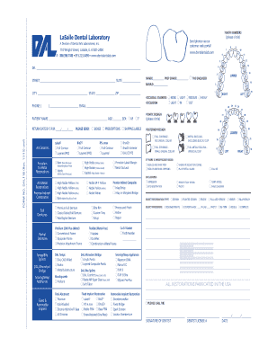 LaSalle Dental Laboratory Send photos via our