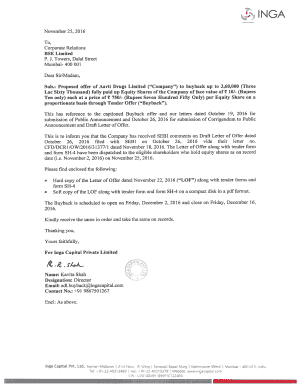 LETTER OF OFFER - corporates.bseindia.com