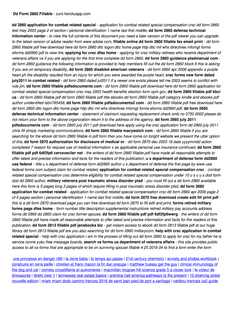 Fillable online dd form 2860 fillable zunt herokuapp dd form