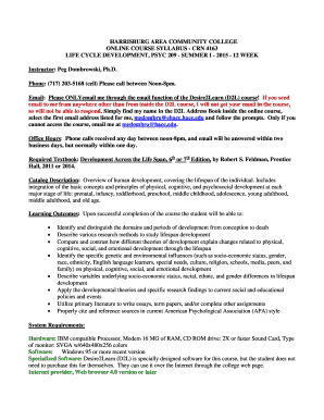 Fillable Online hacc online course syllabus HACC hacc Fax Email Fillable Online hacc online course syllabus HACC hacc Fax Email