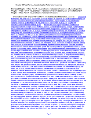 fillable online ubolj chapter 19 test form a industrialization chapter 19 test form a