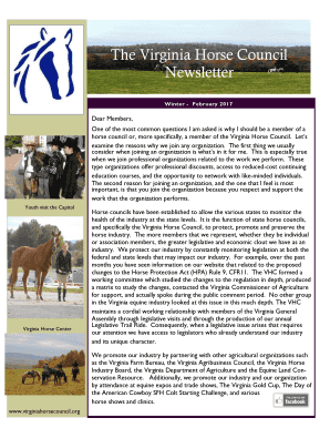The Virginia Horse Council
