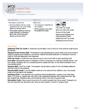 US Federal Child Tax Credit Guide