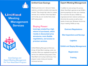 NHSA Unified Meeting Management Services Request Form