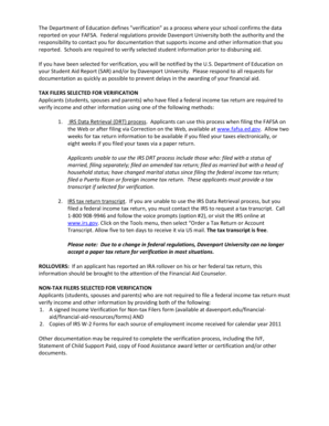 2012-2013 Institutional Verification Form