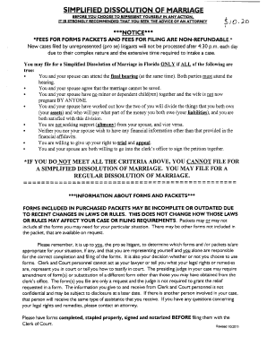 Florida Supreme Court Approved Family Law Form 12.902(f)(2), Marital Settlement Agreement for Dissolution of Marriage with Property but No Dependent or Minor Child(ren). Florida Supreme Court Approved Family Law Form 12.902(f)(2) - - - - -