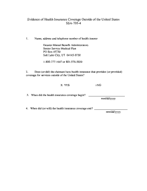 E-Form 795-4 - Deseret Mutual