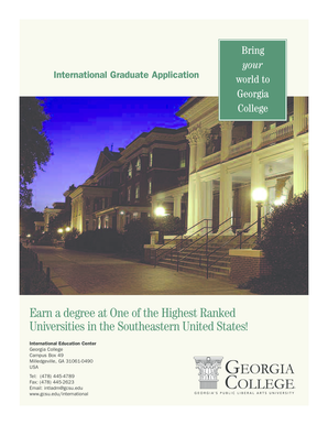 International Graduate Application Form