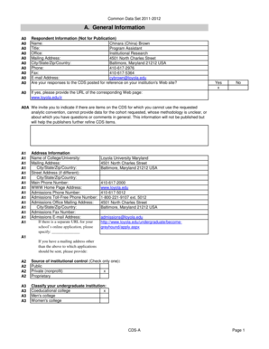 Common Data Set 2011-2012