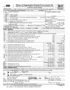 IRS Form 990 2011