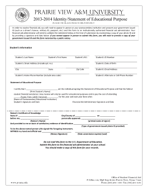 Student Information Form