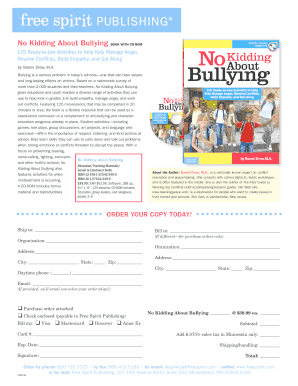 No Kidding About Bullying Book with CD-ROM