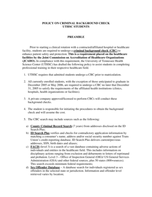 POLICY ON CRIMINAL BACKGR.doc. Declaration for Federal Employment (This form may also be used to assess fitness for federal contract employment) - uthsc