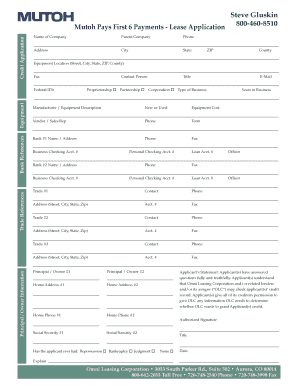 trade references for new business