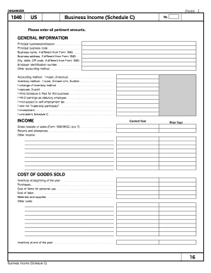 Schedule C Worksheet - Fill Online, Printable, Fillable, Blank | pdfFiller