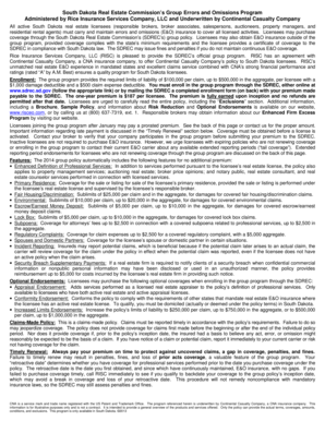 SD14 Enrollment Form; - State of South Dakota - state sd