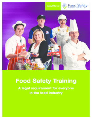 Food Safety Training Application Plan