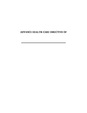 Delaware Advance Health-Care Directive
