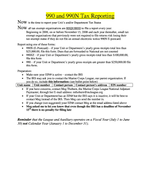 IRS 990 Tax Forms