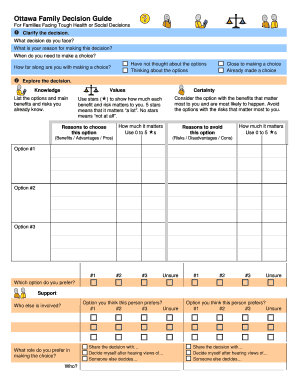 Ottawa Family Decision Guide