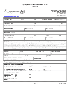 Fillable Online WV Form_Medicaid - CoventryCares of West ...
