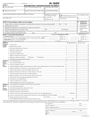 Il 1040x mailing address - IA 1040X - FileYourTaxes.com