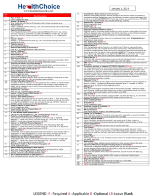 Healthcare Claim Form