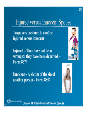 Injured Spouse Form 8379
