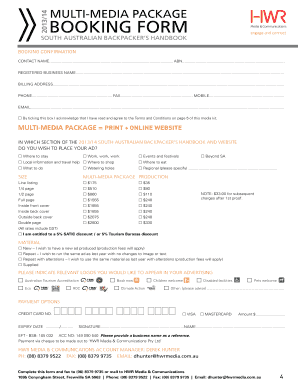 South Australian Backpacker’s Handbook Media Kit