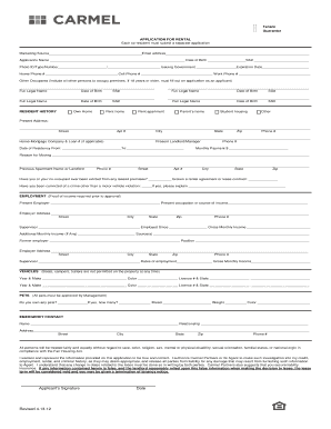 UC Davis West Village Rental Application