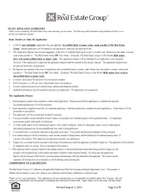 Tenant Application Form