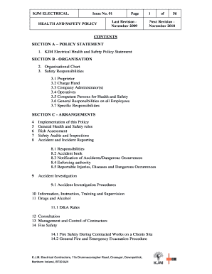 Ics structure template - kjm electrical